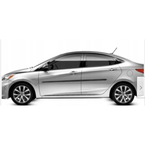 Hyundai Accent 12-17 - Finiture portiere laterali NERE