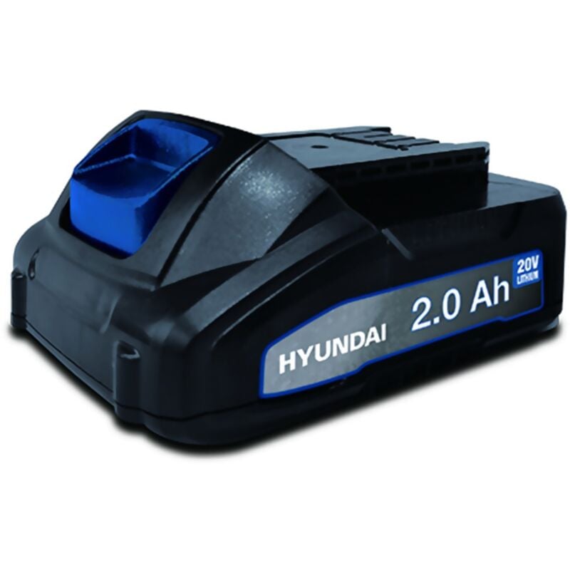Batterie pour outil électroportatif Hyundai HBA20U2 - 20V - Lithium 2Ah - compatible avec tous les outils de la gamme 20V
