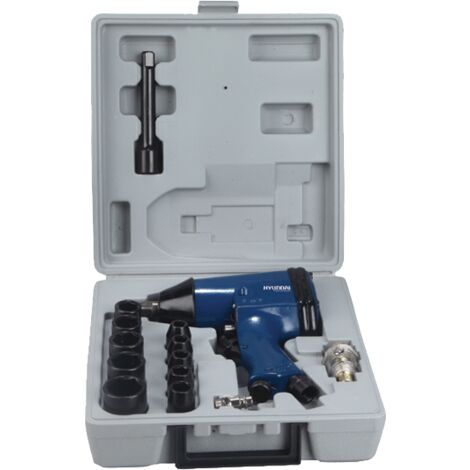 HYUNDAI Clé à choc pneumatique + coffret accessoires HCAC