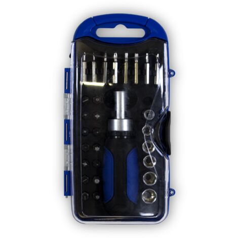 HYUNDAI Coffret d'embout de vissage + douilles 31pcs HCO17