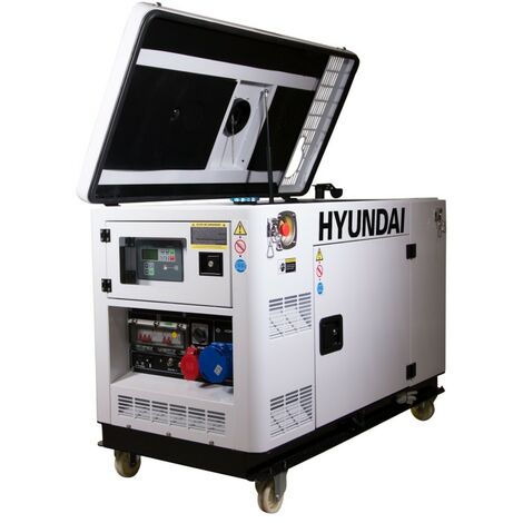 Hyundai DHY12000XSET Generador Diesel FullPower Refrigerado Por Agua