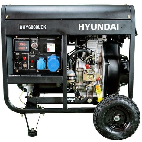 Hyundai DHY6000LEK Generador Diesel (Monofásico)