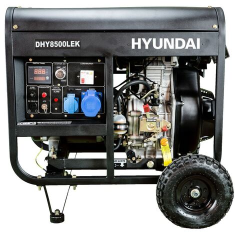 Hyundai DHY8500LEK Generador Diesel Pro Monofásico ( Abierto )