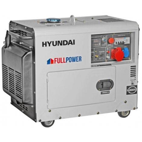 Hyundai DHY8500SE-T Generatore silenziato Full Power a Diesel 6,0 Kw