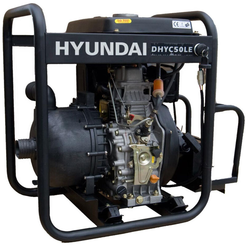 DHYC50LE 50mm 2 Electric Start Diesel Chemical Water Pump - Hyundai