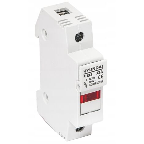 HYUNDAI - FH EMBASE FUSIBLE TAILLE 10X38 1P COURANT MAXIMUM DU FUSIBLE 32A
