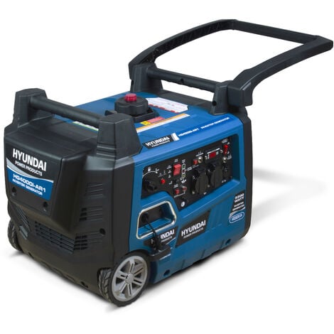 HYUNDAI Groupe électrogène démarreur élec 3300W HG4000iAR1 Inverter télécommande