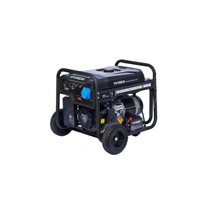 Groupe électrogène HY9100LEK essence monophasé 6500 w démarrage électrique - Hyundai