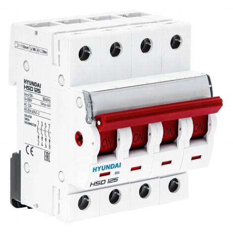 HYUNDAI HSD - SECTIONNEUR MODULAIRE 4P, 100A