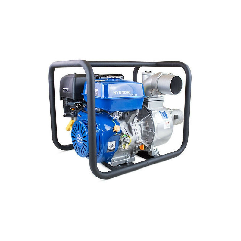 Hyundai 389cc 13hp Professional Petrol Water Pump - 4"/100mm Outlet | HY100