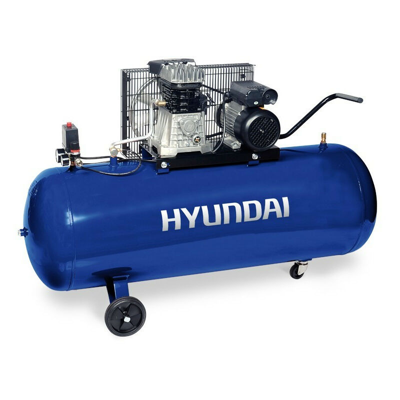 Hyundai HYACB200-3 Compresseur Pro 10 Bar 200 Litres -