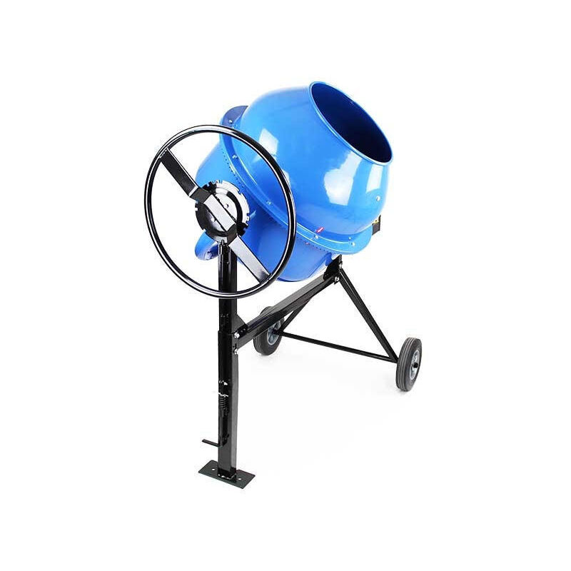 Hyundai Electric Cement Mixer 160 litre 240v 650w Portable Concrete Mixer