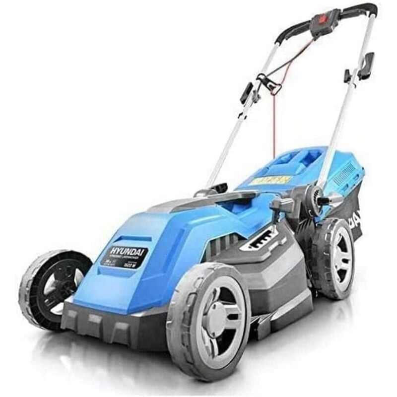 Hyundai 38cm Corded Electric 1600w 230v/240v Roller Mulching Lawnmower HYM3800E