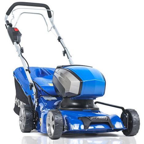 Hyundai HYM40LI420SP 40V Lithium-Ion Cordless Battery Powered Self Propelled Lawn Mower 42cm Cutting Width With Battery and Charger