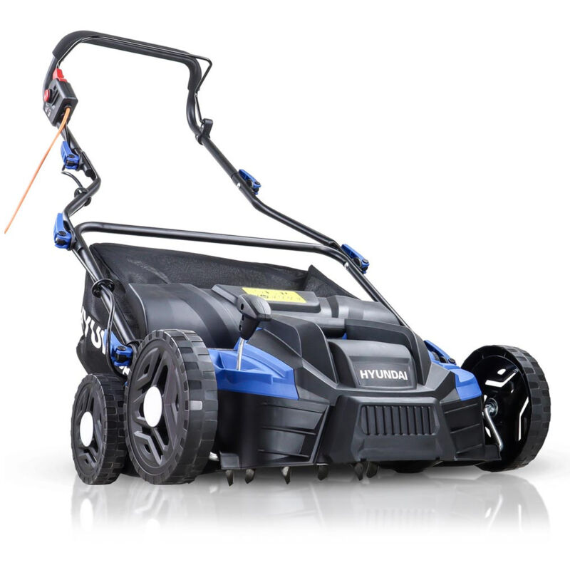HYSC1500E 360mm Corded Lawn Scarifier / Aerator / Lawn Rake 1500W 230V - Hyundai