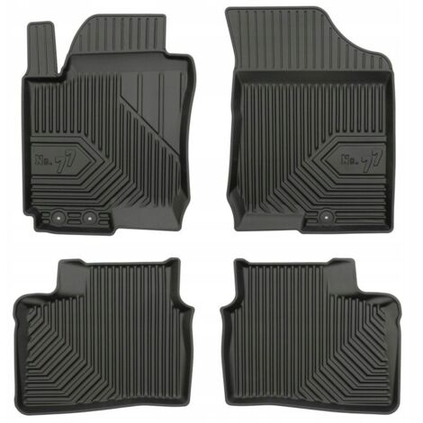 HYUNDAI i30 1 Hatchback 2007-2012 PLATEAUX DE TAPIS EN CAOUTCHOUC 77