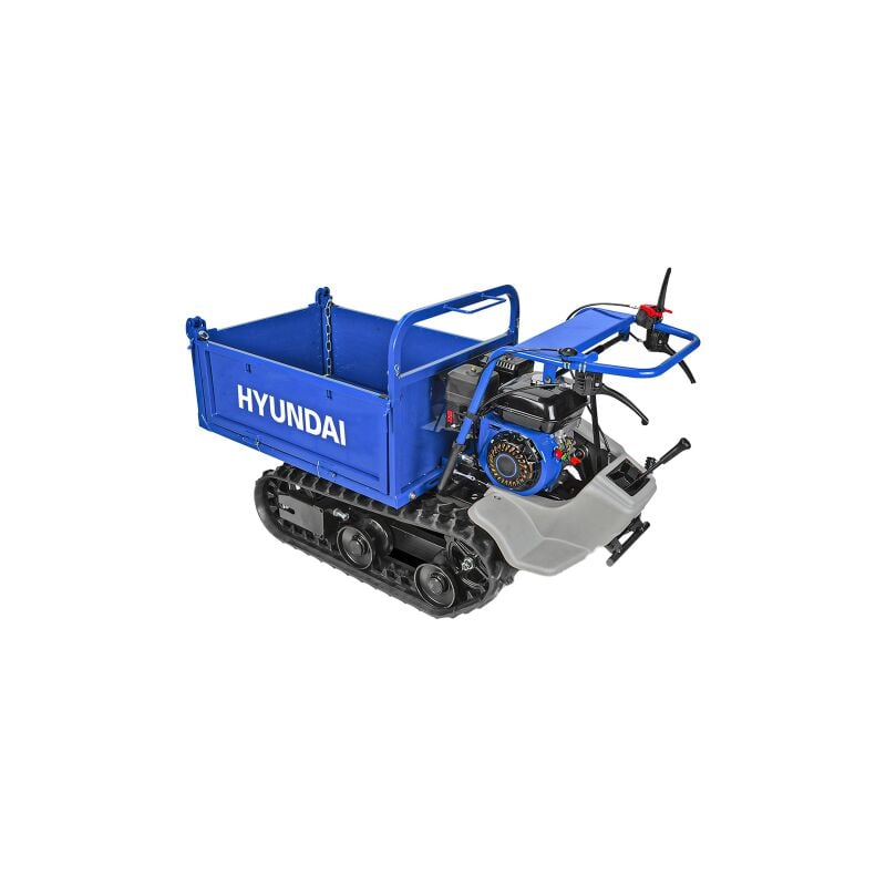 Hyundai - 65900 brouette motorise'e brouette sur chenilles 4 temps charge 320kg max 6 vitesses pour bois de construction