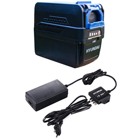 HYUNDAI Pack Batterie 40 V 4 Ah + chargeur HB40V4A