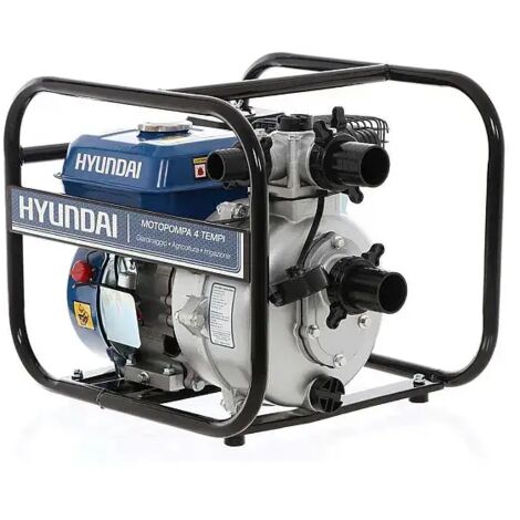 Hyundai – Pompe auto-amorçante 35605 – Moteur 4 temps 212cc 7Hp – Débit 19 m³/h – Aspiration 50mm – Hauteur de refoulement 80m