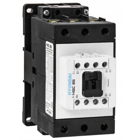 HYUNDAI - SCHÜTZ HGC 85A AC3/440V, 3P + 2NO2NC, 230V 50HZ / 250V 60HZ, AC1-125A, EU AC690V,
