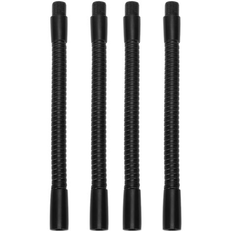 Hztyyier 10 mm Kaliber Aluminium-Schwanenhals-Lampenschlauch, flexible Schreibtischlampen-Leuchten, universelle Einstellung, praktisch, breiter Anwendungsbereich (15 cm)