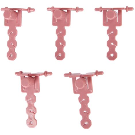 Hztyyier 5 pezzi tenditore per macchina da maglieria, ergonomico, antiaderente, tenditore in plastica resistente, adattatore, accessori di ricambio per cucire