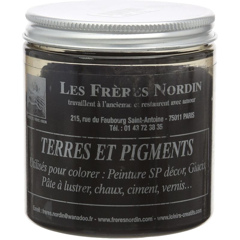 I fratelli Nordin 418202 Terra pigmento nero