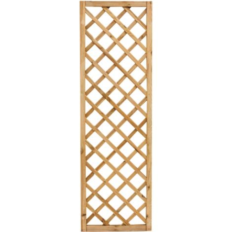 WELLTON SP.ZO.O. I Giardini del Re Grille rectangulaire 40 x 180 cm en pin impre'gne' pour terrasses et jardins