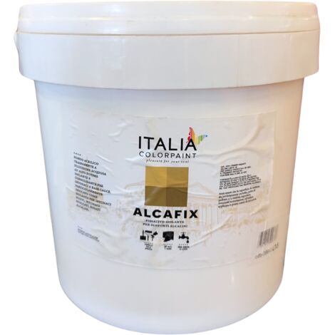 I pre trattamenti primer alcafix isolante supporti alcalini colore trasparente formato 5 lt - confezione 1