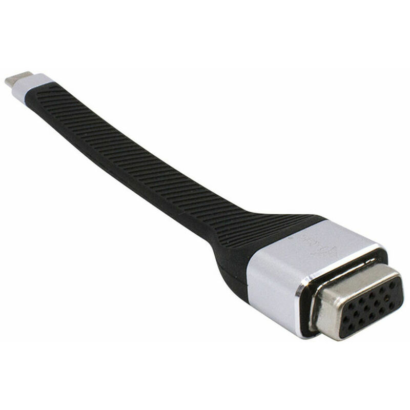 

Adaptador USB C a VGA C31FLATVGA60HZ FHD Flexible Negro - I-tec