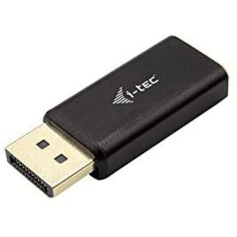 I-TEC Adapter DisplayPort zu HDMI Aufloesung 4K/60 Hz vergoldeter DP-Stecker