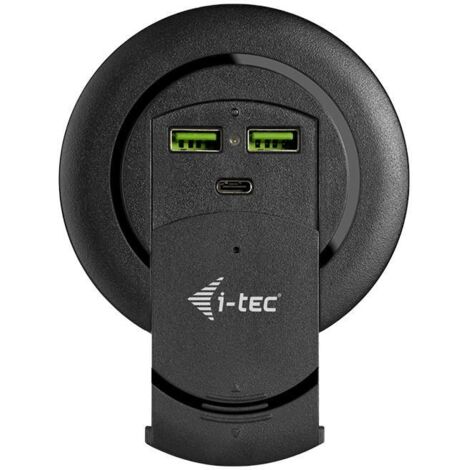 i-tec CHARGER96WD Caricabatterie per dispositivi mobili Universale Nero AC Ricarica rapida Interno
