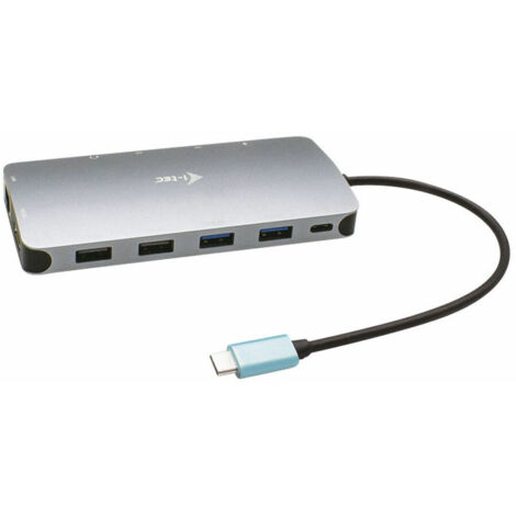 i-tec Metal USB-C Nano 3x Display Docking Station + Power Delivery 100 W