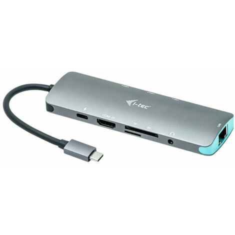 i-tec Metal USB-C Nano Docking Station 4K HDMI LAN + Power Delivery 100 W
