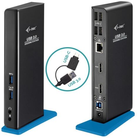 i-tec USB 3.0/USB-C Dual HDMI Docking Station