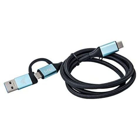 i-tec USB-C auf USB-C Kabel mit integriertem USB 3.0 Adapter (C31USBCACBL)