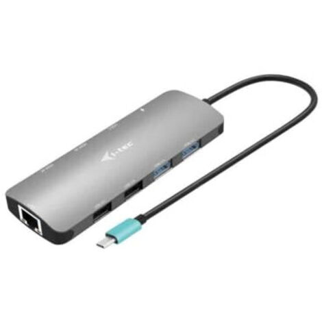 i-tec USB-C Metal Nano 2x Display Docking Station + Power Delivery 100 W