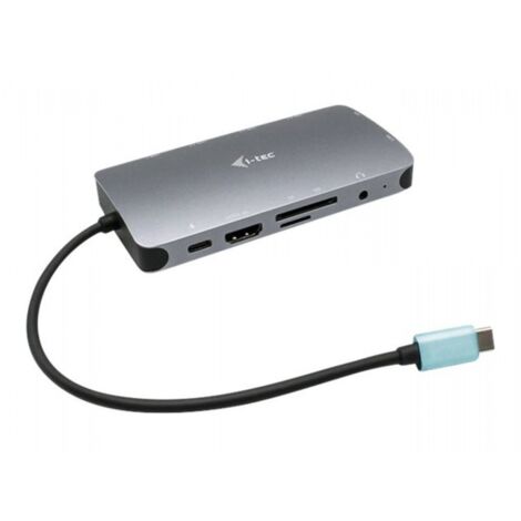 i-tec USB-C Metal Nano Dock 4K HDMI/VGA mit LAN + Power Delivery 100W