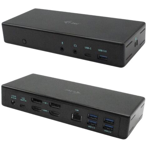 i-tec USB-C Quattro Display Docking Station with Power Delivery 85 W