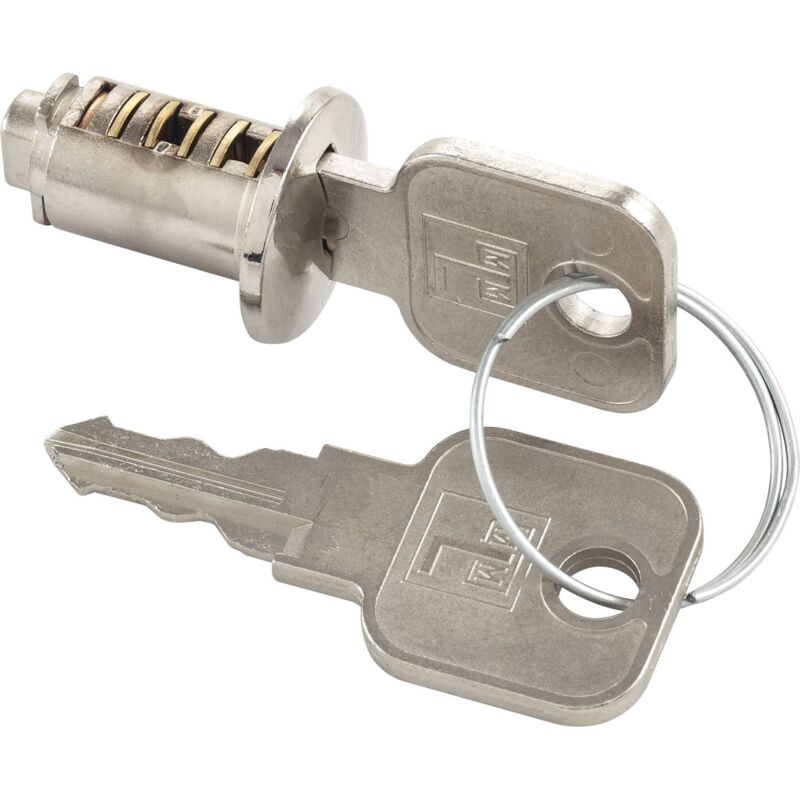 HETTICH PRESTIGE 2000 Innenzylinder Z23, ø18, Sperre 18014, vernickelt hochglanz