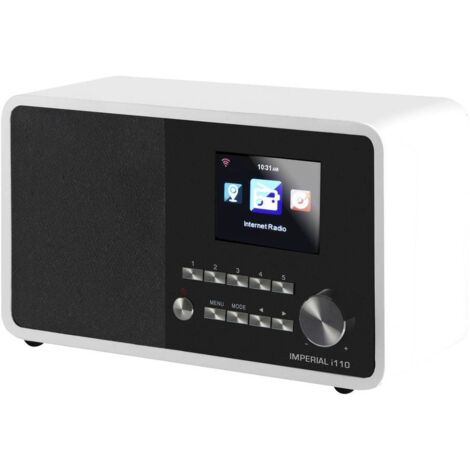I110 wlan internet radio with media player function white