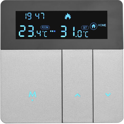 I8 Thermostat programmable intelligent Thermostat numérique Thermostat d'ambiance Chauffage de l'eau + Chaudière à gaz