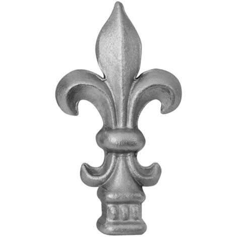 IAM DESIGN Geländerstab Spitze Höhe 120mm Q25 - Stabspitze für Treppengeländer, Schmiedeeisen