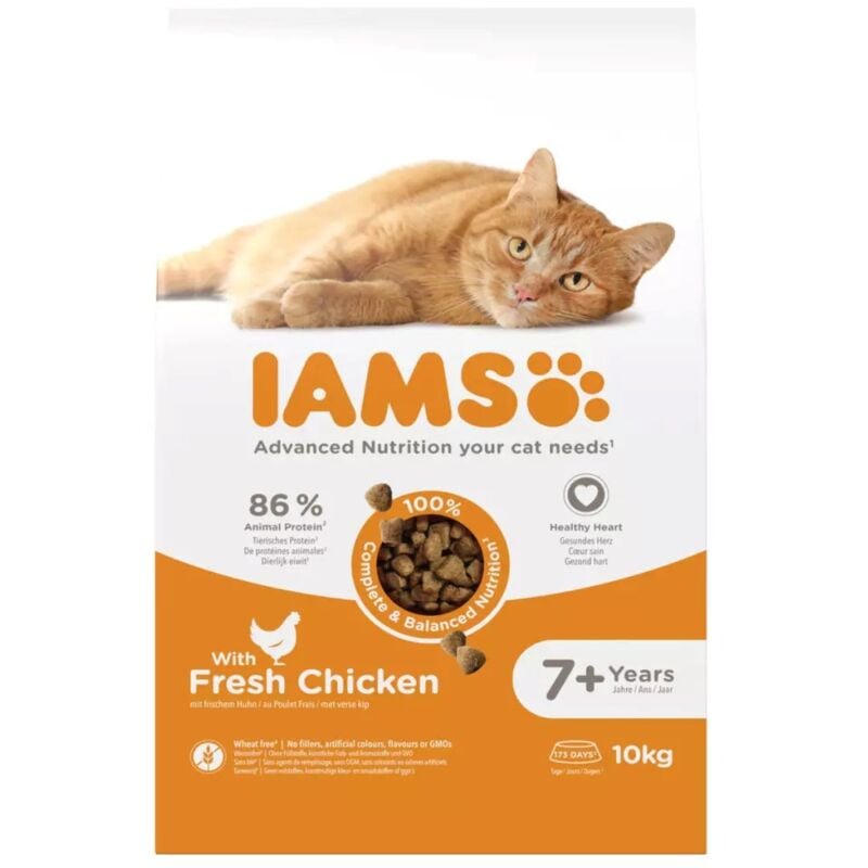 Les Tendances - iams Advanced Nutrition Senior - cibo secco per gatti - 10 kg