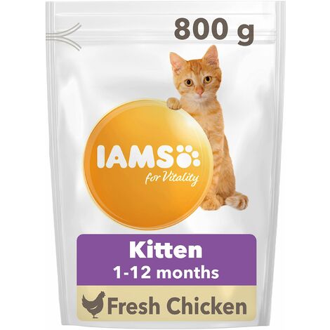 Iams Vitality Kitten Chicken 800g - 260727