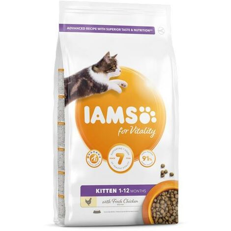 SPECTRUM Iams Vitality Kitten Food Chicken 2kg - 260738