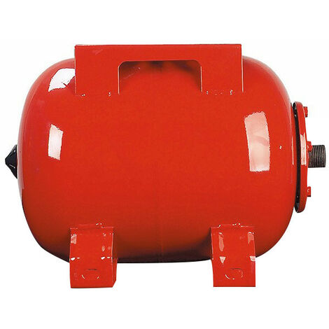 Ibaiondo – Réservoir à vessie horizontal 50L – Membrane butyle – Pression max 10 bars – Raccord mâle 1'' – Pour stockage eau sous pression