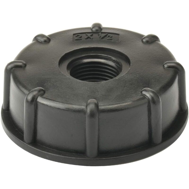 Tinor Ibc Adapter Cap S60x6 For 1000 Liter Tank, 1/2 Inch