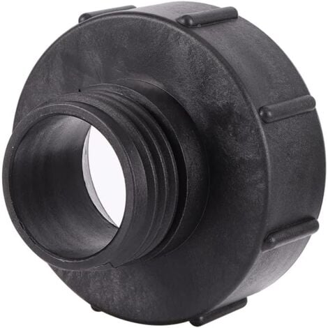 IBC Adapter S100x8 to Reducer S60x6 Coarse Thread with Lid Tank Adapter IBC Adapter Rainwater Tank Barrel Valve for Garden Taps