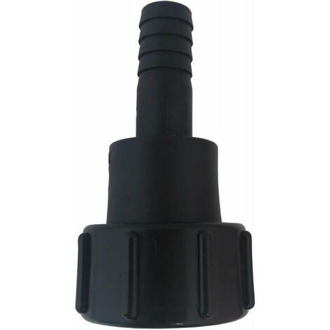 ENET IBC S60X6 Adaptor Tank Cap with Brass Tap and 1/2-Inch Connector to Snap on Fuel Tank Connector